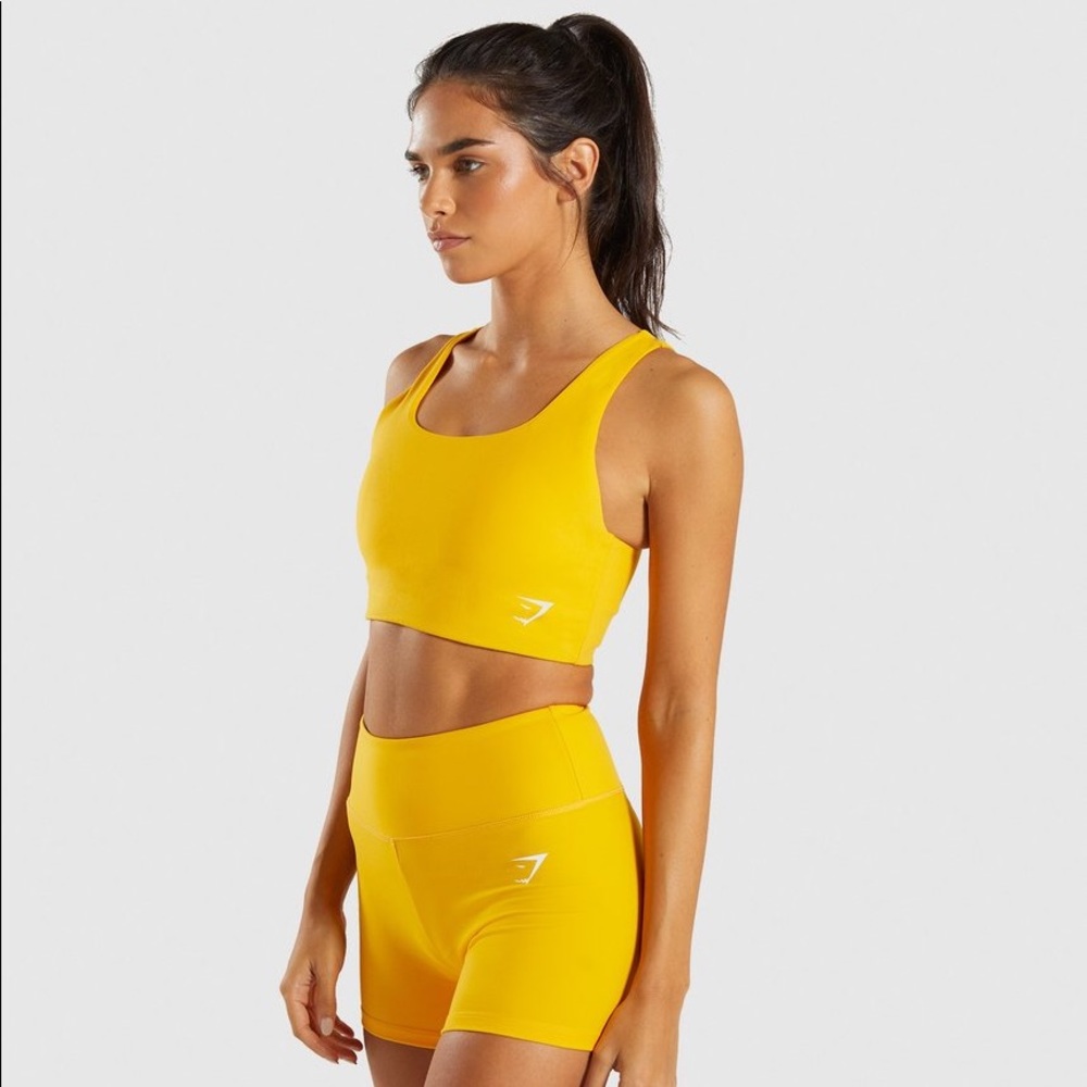 Gymshark Dreamy Shorts 2.0 Citrus Yellow Small 🍋